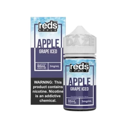 7 Daze – Grape Iced by Reds Apple 60mL