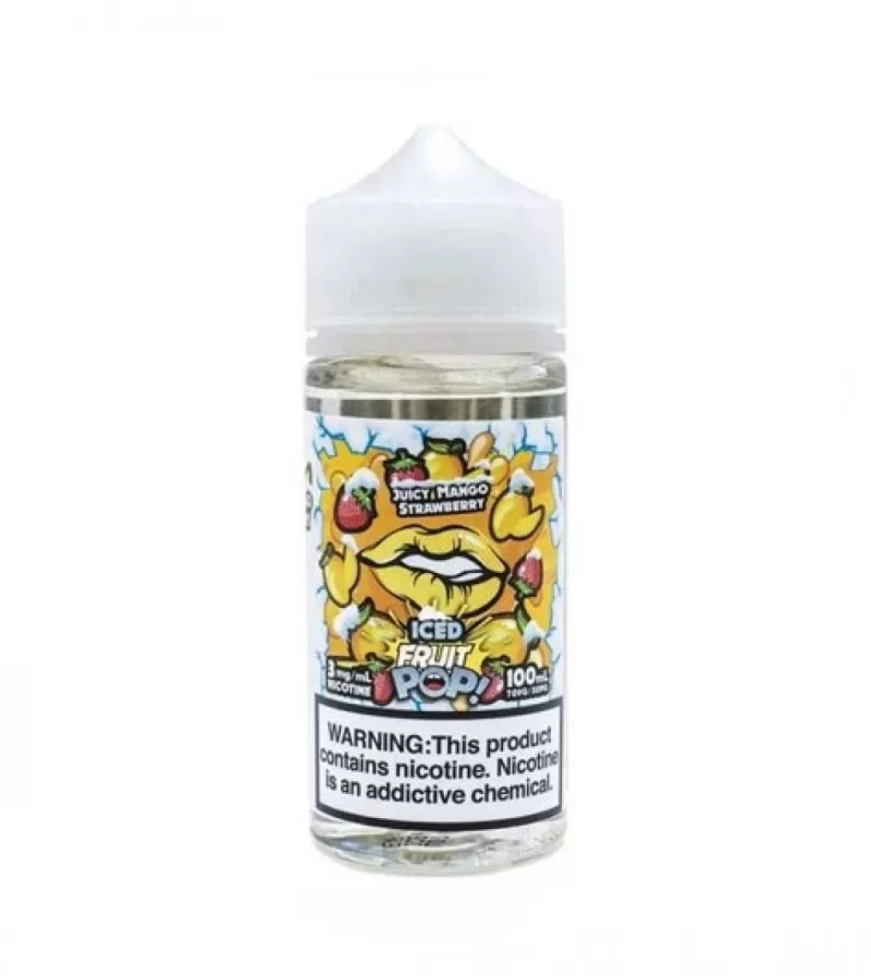 Juicy Mango Strawberry ICED POP 100ml Vape Juice