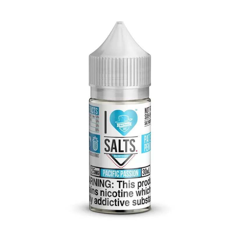 Pacific Passion NicSalt Nicotine Salt By Mad Hatter 30ml (25mg, 50mg) E Juice - 25mg / 50mg