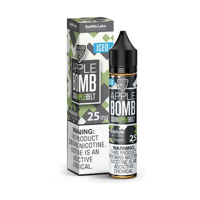 VGod Iced Apple Bomb Saltnic – 30ml (25mg, 50mg) NicSalt E-Liquid
