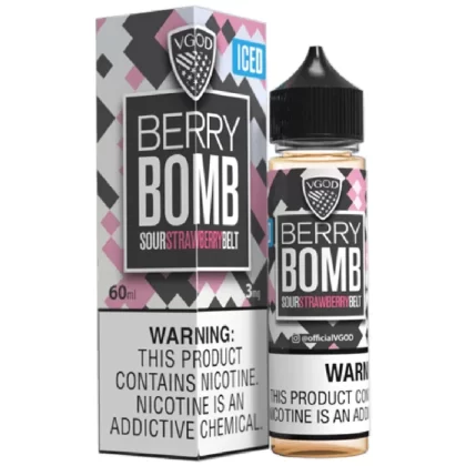 VGOD BERRY BOMB ICED – 60ml (0mg, 3mg, 6mg, 12mg, 18mg) Nicotine