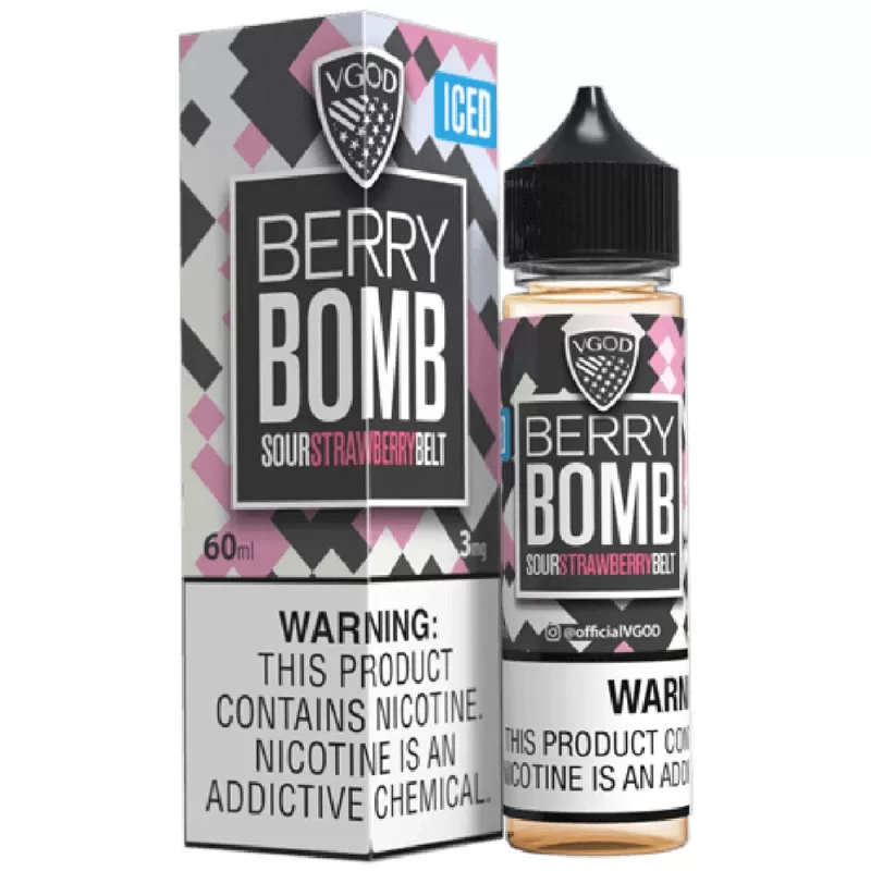 VGOD BERRY BOMB ICED – 60ml (0mg, 3mg, 6mg, 12mg, 18mg) Nicotine