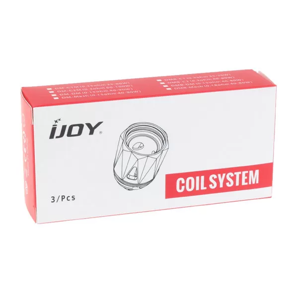 IJOY DM-M2 MESH REPLACEMENT COIL – 3 PACK – 0.15 OHM - Image 2