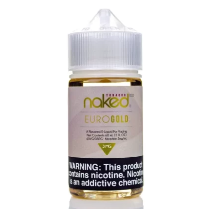 Naked 100 Tobacco – Euro Gold 60ml (3 , 6 mg)