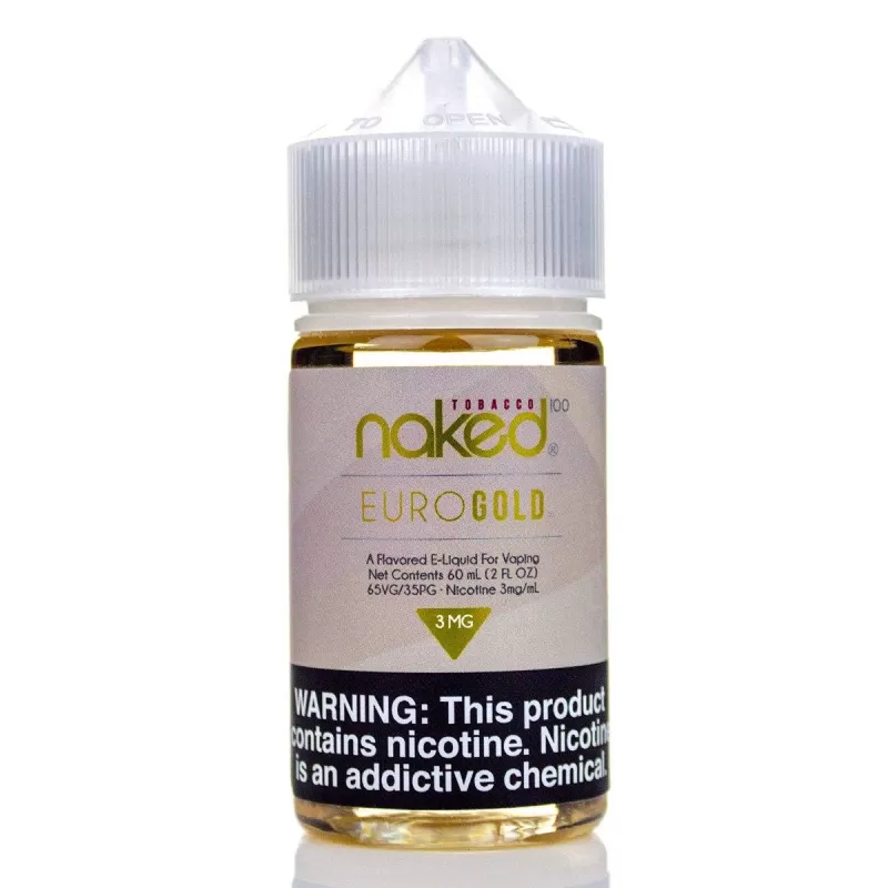 Naked 100 Tobacco – Euro Gold 60ml (3 , 6 mg)
