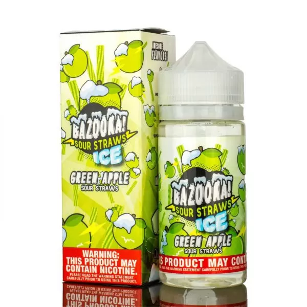 Bazooka ICE – Green Apple 100ml (3 , 6 mg)