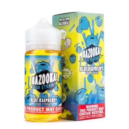 Bazooka Sour Straws By KILO – Blue Raspberry 100ml (3 , 6 mg)