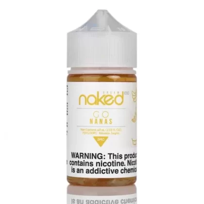Naked 100 Cream – Go Nanas (Banana) 60ml (3 , 6 mg)