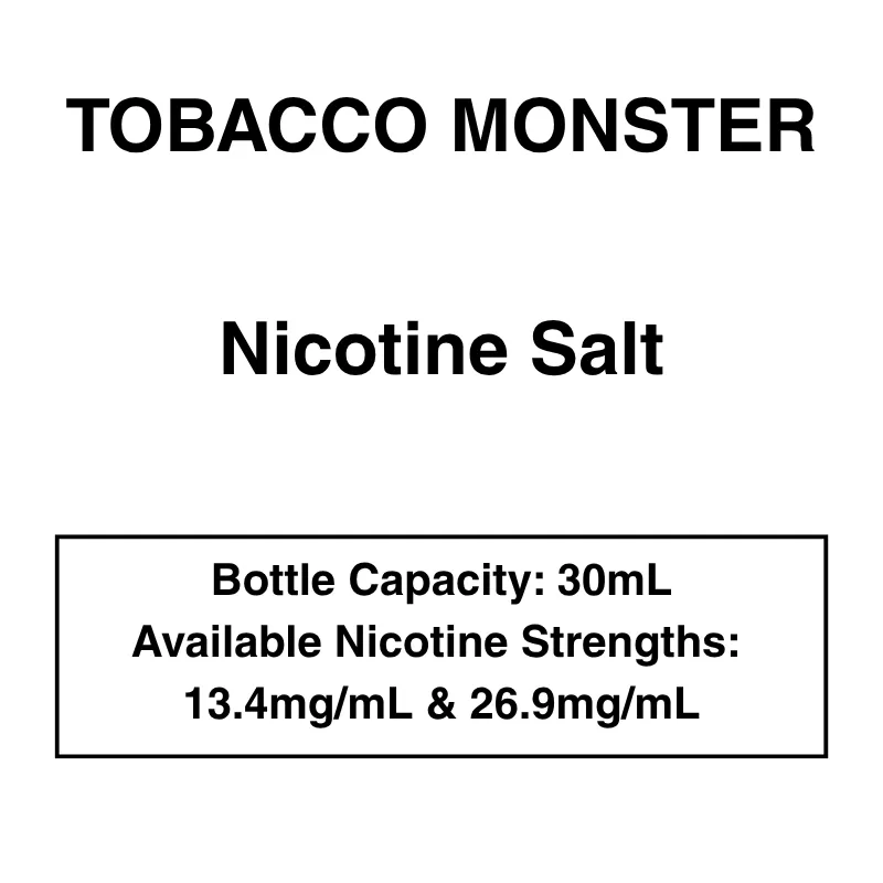 Tobacco Monster NicSalt- 30ml