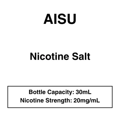 Zap/Aisu Nic salt E-liquid-30ml
