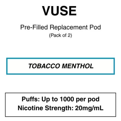 Vuse – eLiquids – Tobacco Menthol