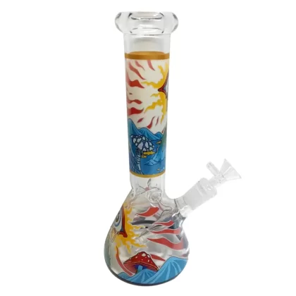 Waterpipe – 13816 – Psychedelic Third Eye H26cm (Glow In Dark)