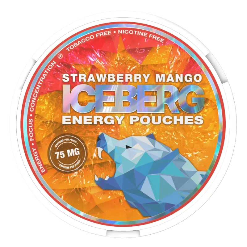ICEBERG – Caffeine Pouches – 75/150mg – 20 Pouches Pack - Image 3