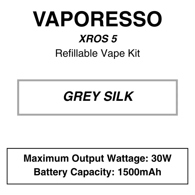 Vaporesso – XROS 5 – Refillable Vape Kit - Image 3