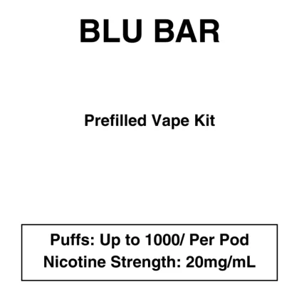 Blu Bar – Pod Vape Kit