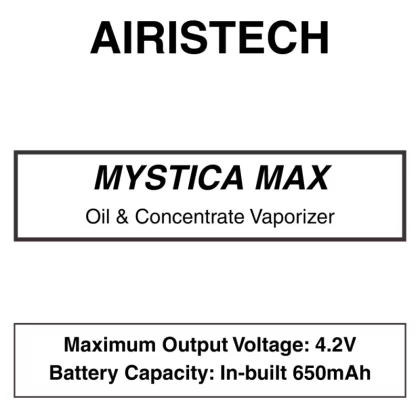 Airistech – Mystica Max – Concentrate Vaporiser