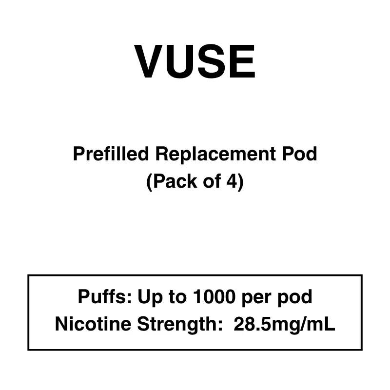 VUSE 4POD – 28.5MG/ML