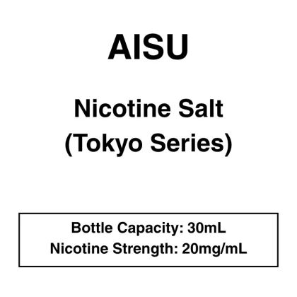 Aisu Tokyo Series Nic salts
