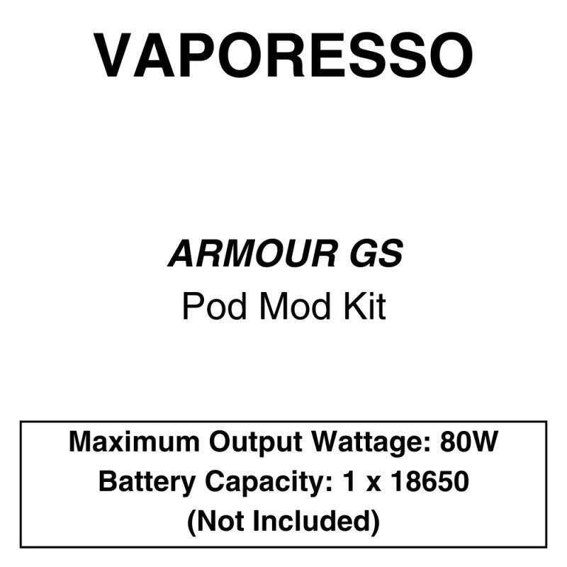 Vaporesso – Armour GS – Pod Mod Kit