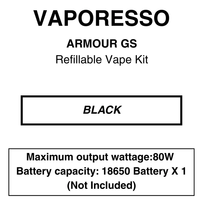 Vaporesso – Armour GS – Pod Mod Kit - Image 2