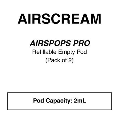 AIRSCREAM AirsPops Pro Refillable Pod