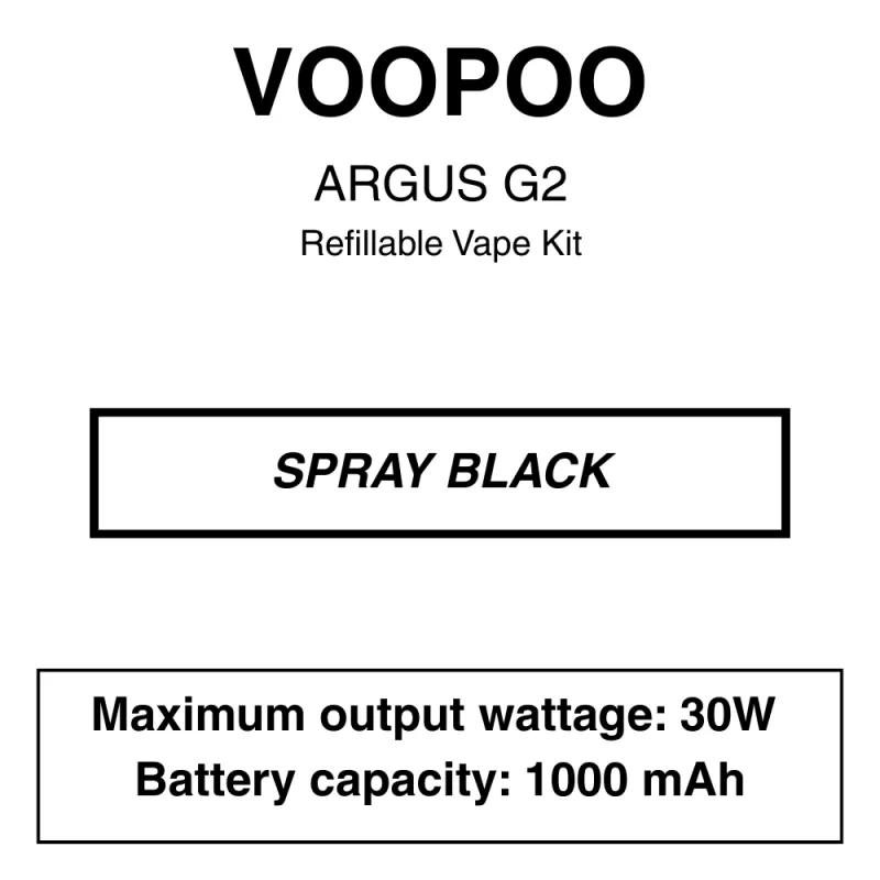 Voopoo – Argus G2 Kit - Image 3