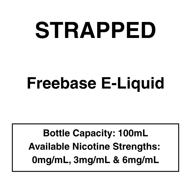 Strapped Reloaded – 70/30 – 100ml – 3mg