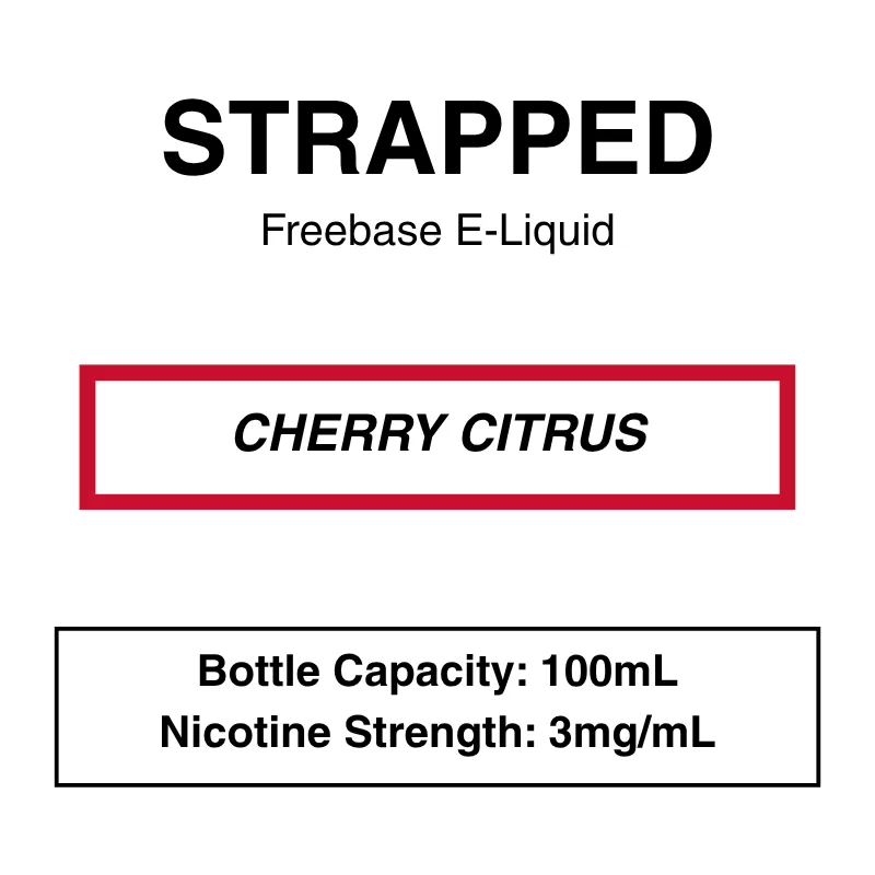 Strapped Reloaded – 70/30 – 100ml – 3mg - Image 2