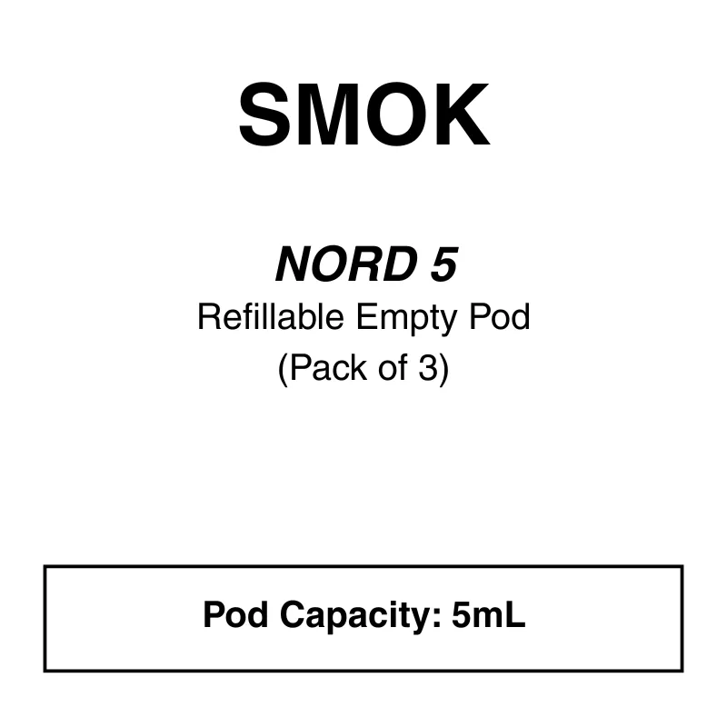SMOK Nord 5 Empty Pod