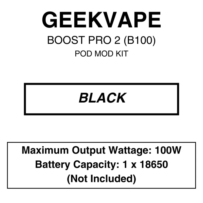GEEKVAPE – B100 (AEGIS BOOST PRO 2) STARTER KIT - Image 2