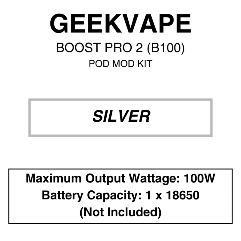 GEEKVAPE – B100 (AEGIS BOOST PRO 2) STARTER KIT - Image 3