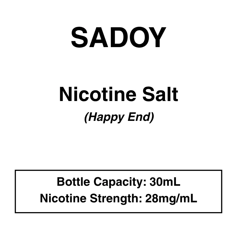 Sadboy Happy End – Nic Salt E-liquid 30ml