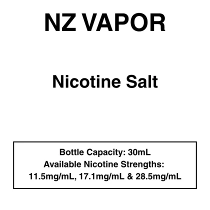 VAPURE Nic salts by NZVAPOR – 30ml