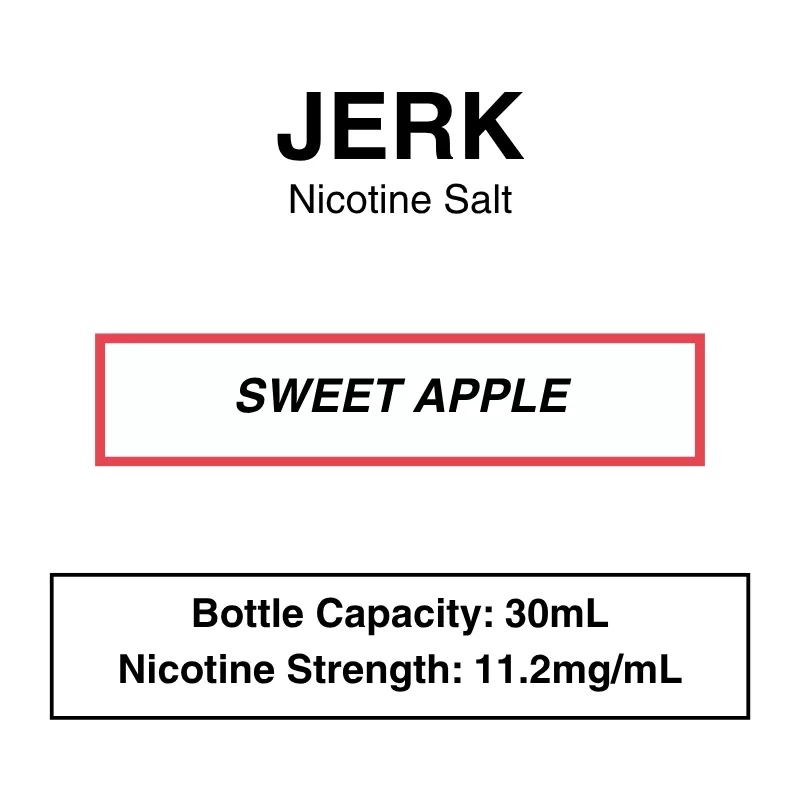 JERK Japanese – NicSalt Eliquid – 30ml - Image 3