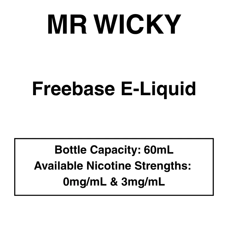 Mr wicky E-liquid 60ml