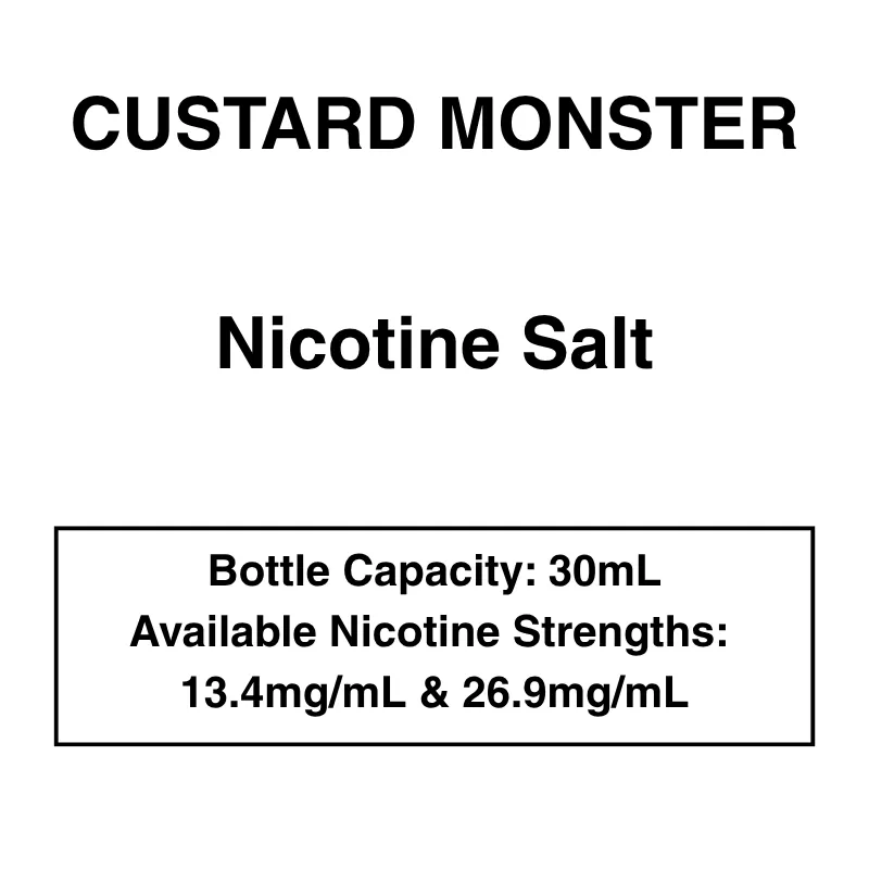 Custard Monster NicSalt 30ml
