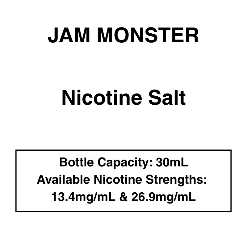 Jam Monster NicSalt 30ml