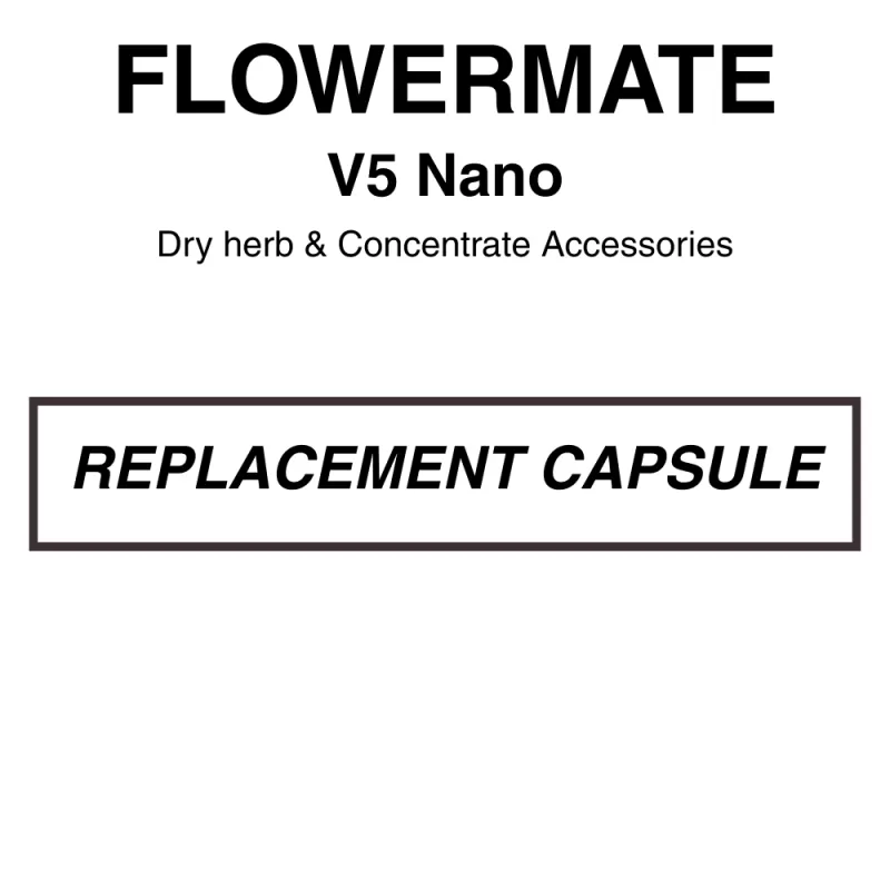 Flowermate – V5 NANO Replacement Capsule – Single Pack
