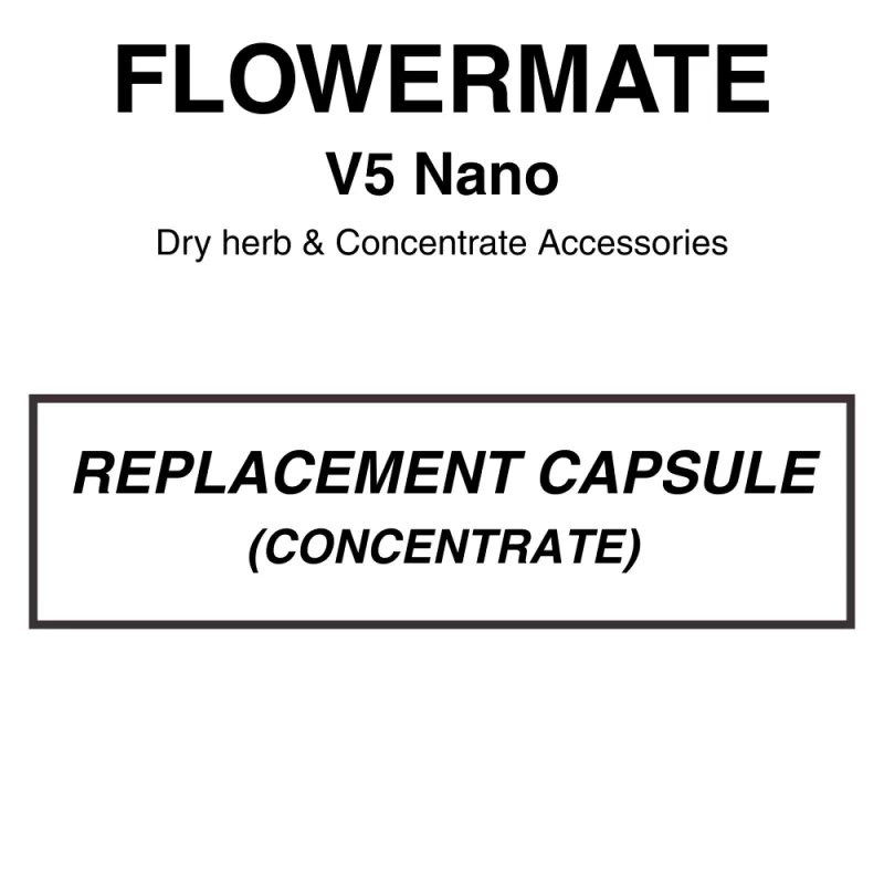 Flowermate – V5 NANO Replacement Capsule – Single Pack - Image 2
