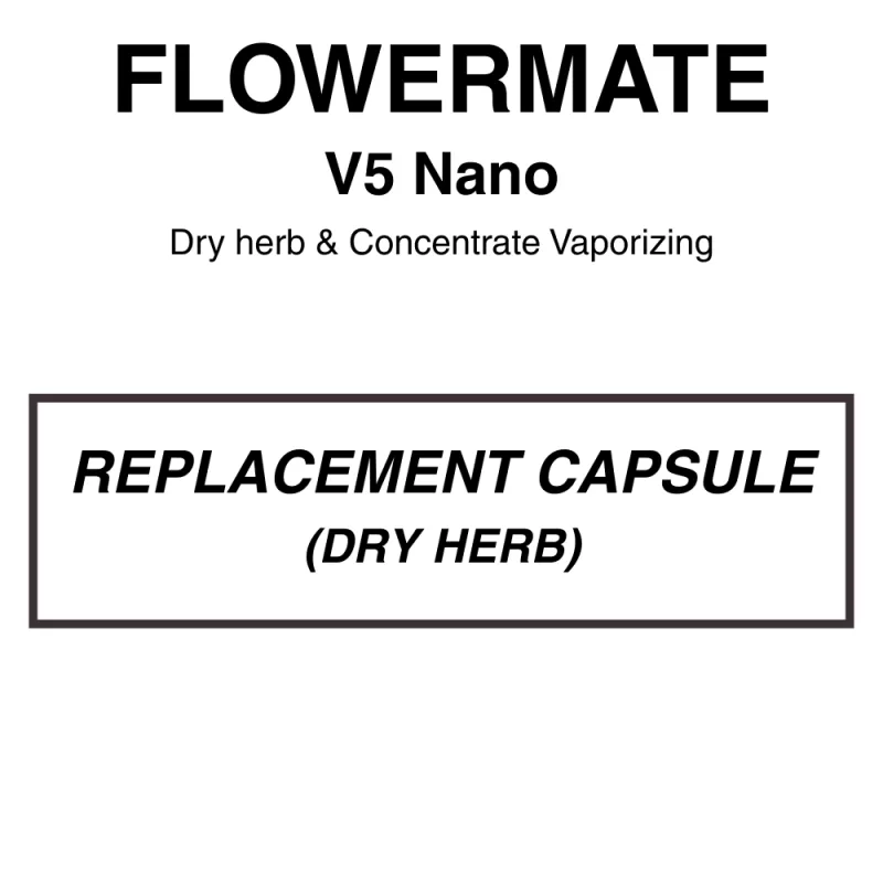 Flowermate – V5 NANO Replacement Capsule – Single Pack - Image 3