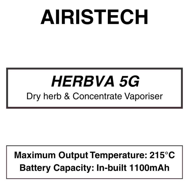 Airistech Herbva 5G Dry Herb Vaporizer