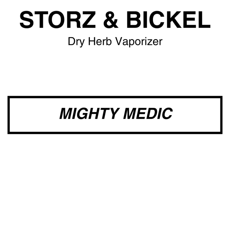 Storz & Bickel – Mighty Medic Vaporiser System