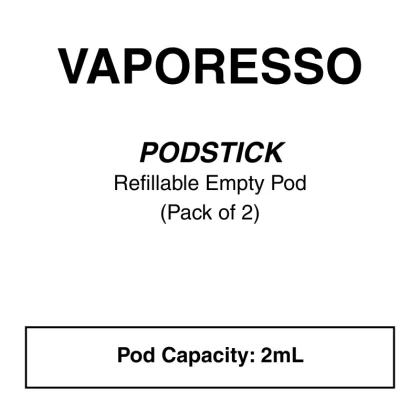 Vaporesso PodStick – Replacement Pods (Pack of 2)