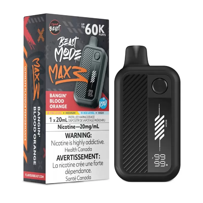 Flavour Beast - Beast Mode Max3 60K Disposable Vape - Epic Fruit Bomb Iced / 20MG