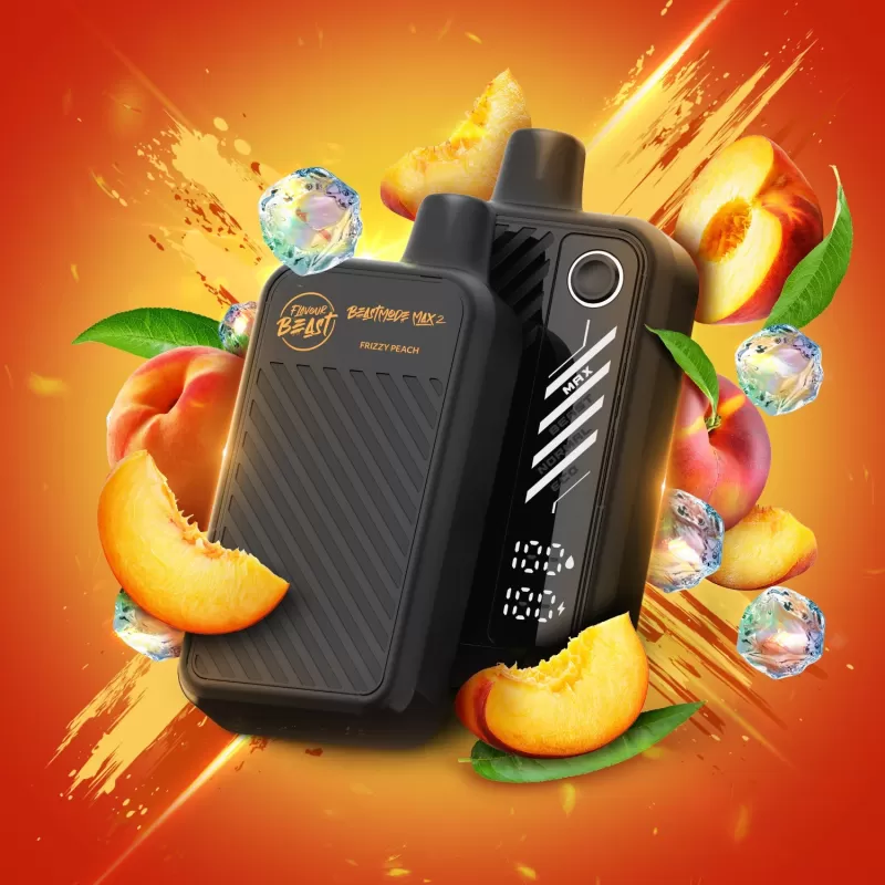Flavour Beast - Beast Mode Max 2 50K Disposable Vape - STR8 UP Strawberry Banana / 20MG - Image 3