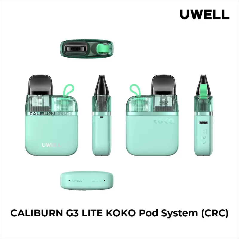 UWELL CALIBURN G3 LITE KOKO OPEN POD KIT - Basalt Gray - Image 2