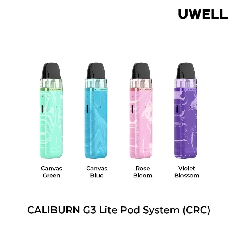 UWELL CALIBURN G3 LITE OPEN POD KIT - Mint Green - Image 3
