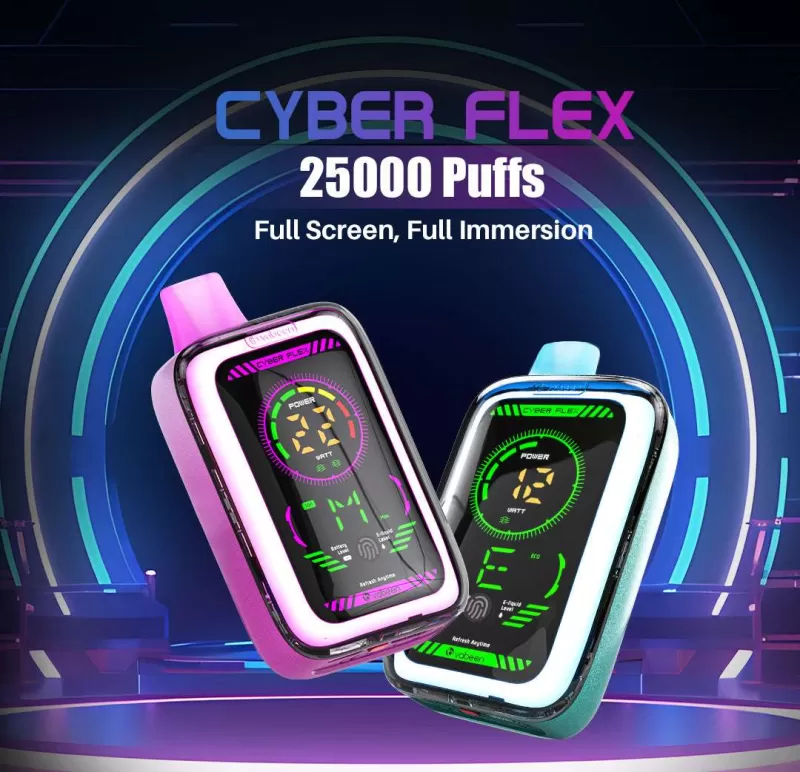 VABEEN CYBER FLEX 25K DISPOSABLE - Lush Ice / 20MG