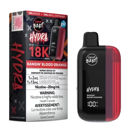 FLAVOUR BEAST HYDRA 18K - Groovy Grape Passionfruit (Iced) / 20MG