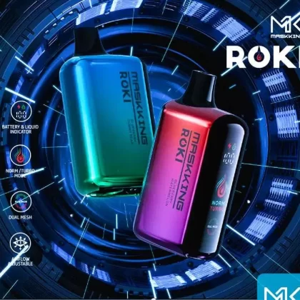 MASKKING ROKI 15K - Summer Peach Ice / 20MG HYBRID